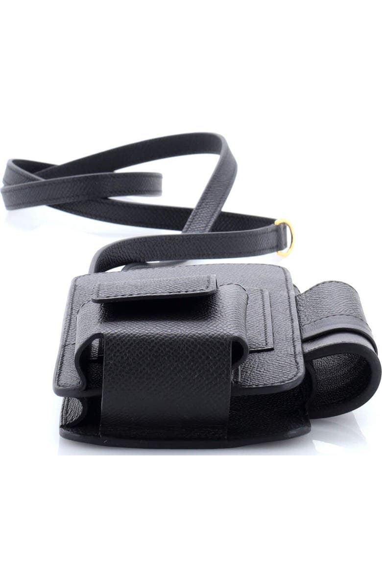 Pre-Owned Hermes Hermesway Phone Case Crossbody Bag Epsom, Alternate, color, Noir