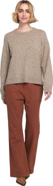 ELLE Collection Pearl Trimmed Sweater Pullover