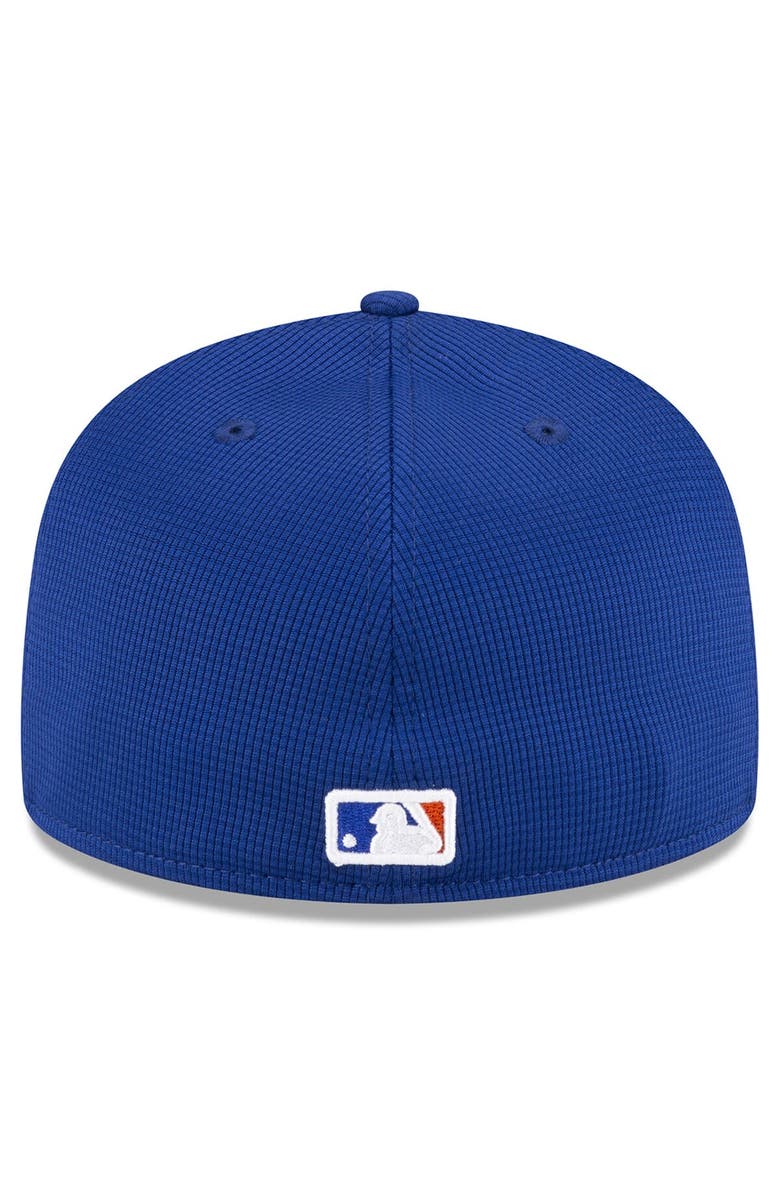 New Era Youth New Era  White New York Mets 2024 Batting Practice 59FIFTY Fitted Hat, Alternate, color, 