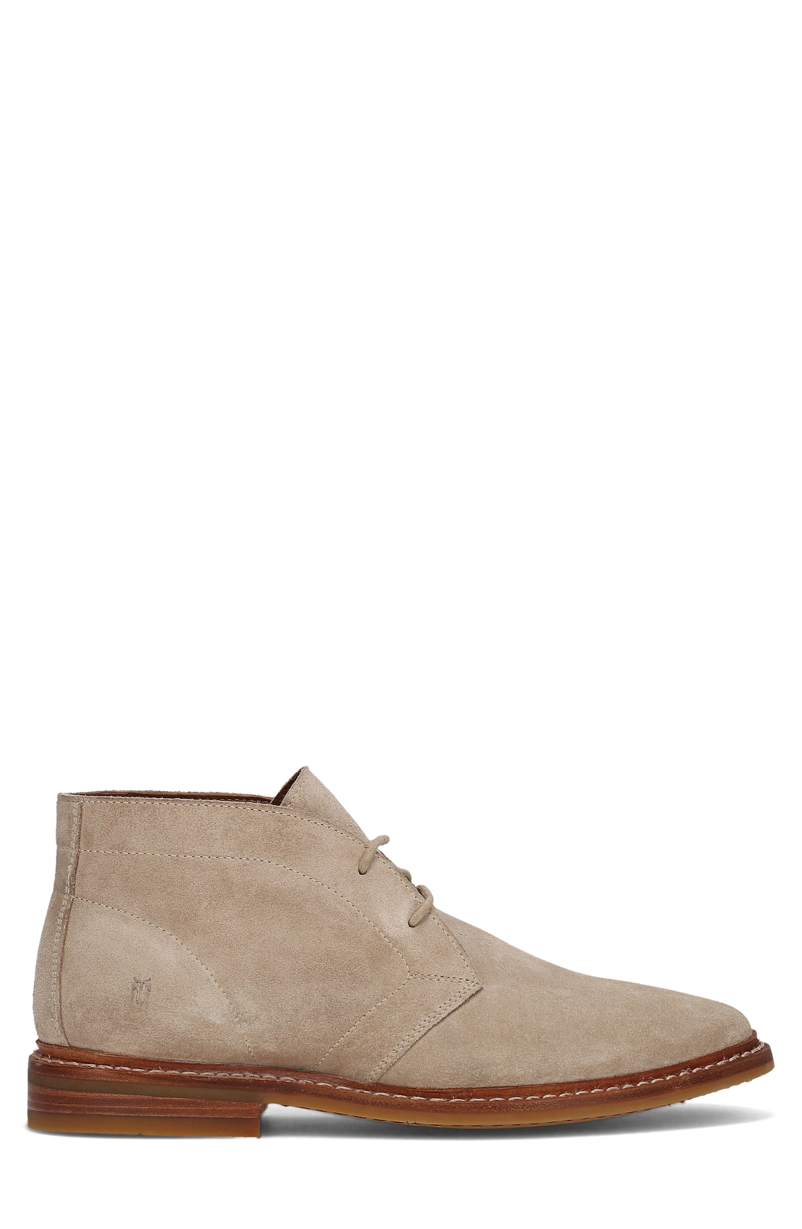 Frye Paul Suede Chukka Boot, Alternate, color, Mushroom
