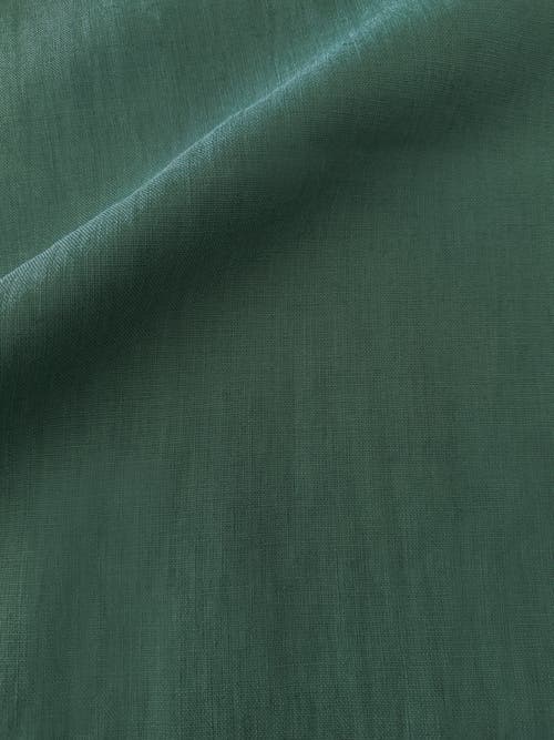 Anaya So Soft Linen Pillow Down Alternative Insert In Emerald Green