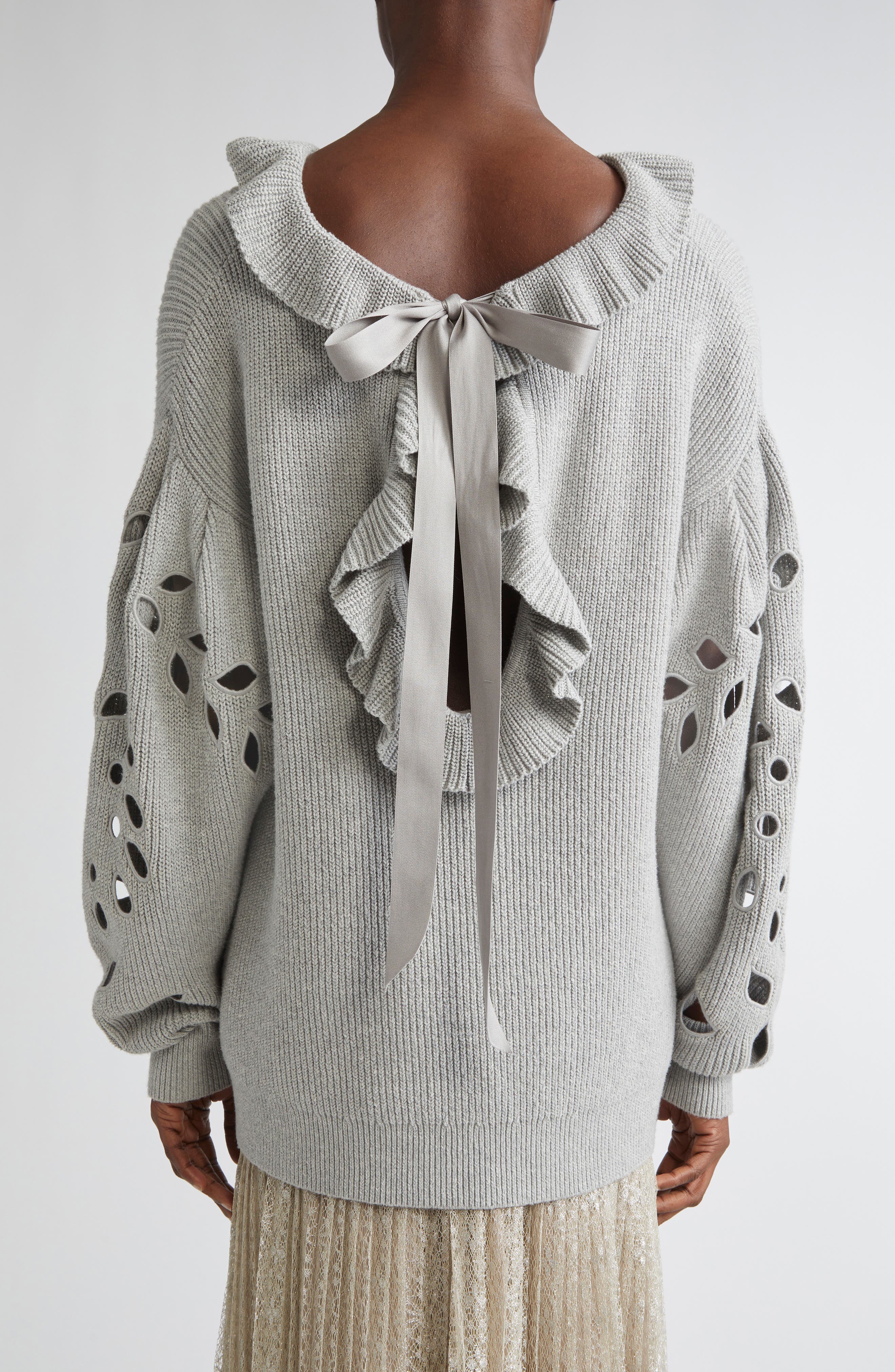 Francia Cutout Sweater - image 2