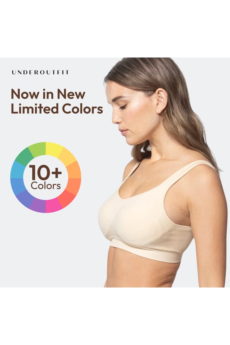 The Comfort Shaping Bra, Alternate, color, Ultramarine