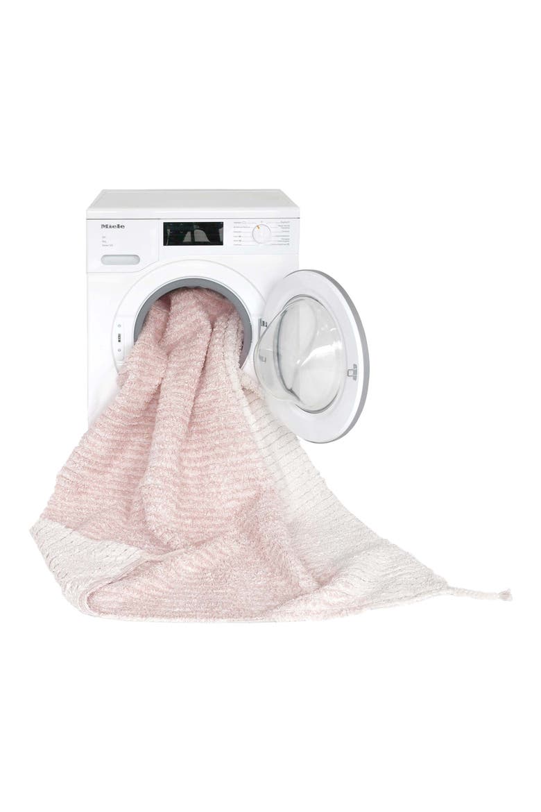 Reversible Washable Recycled Cotton Blend Rug, Alternate, color, PASTEL PINK / IVORY