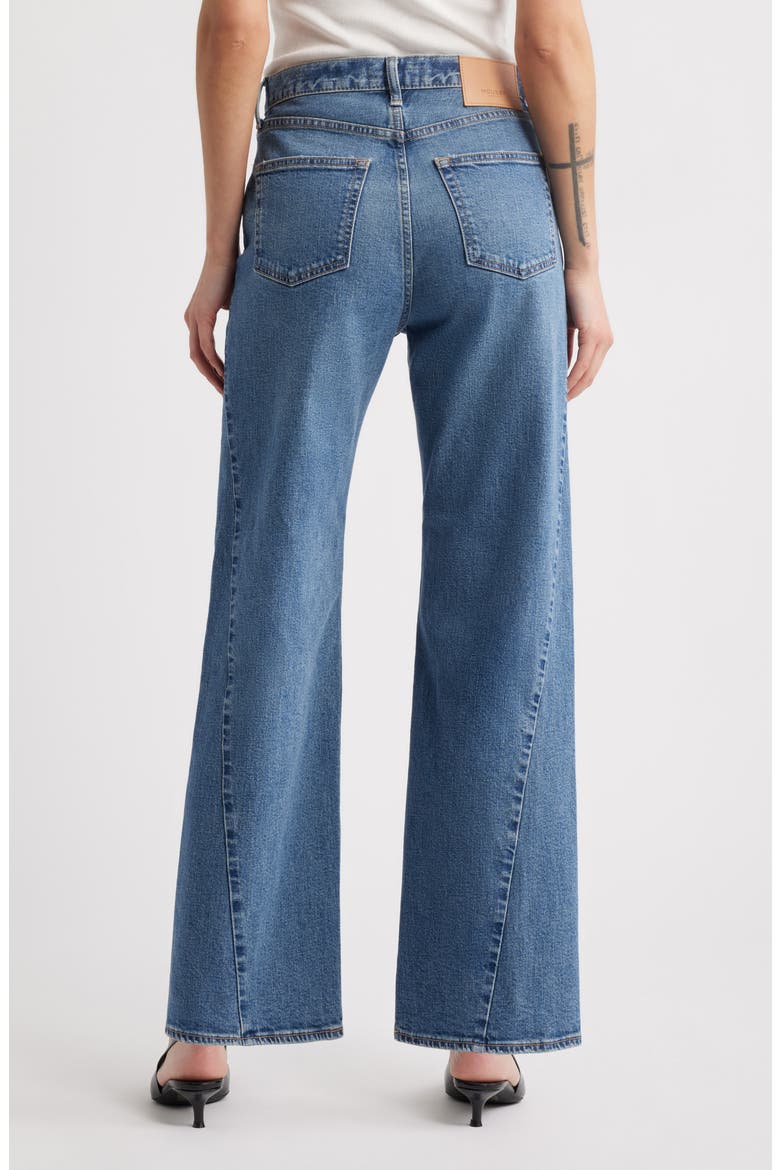 Salisbury Wide Leg Jeans, Alternate, color, BLUE