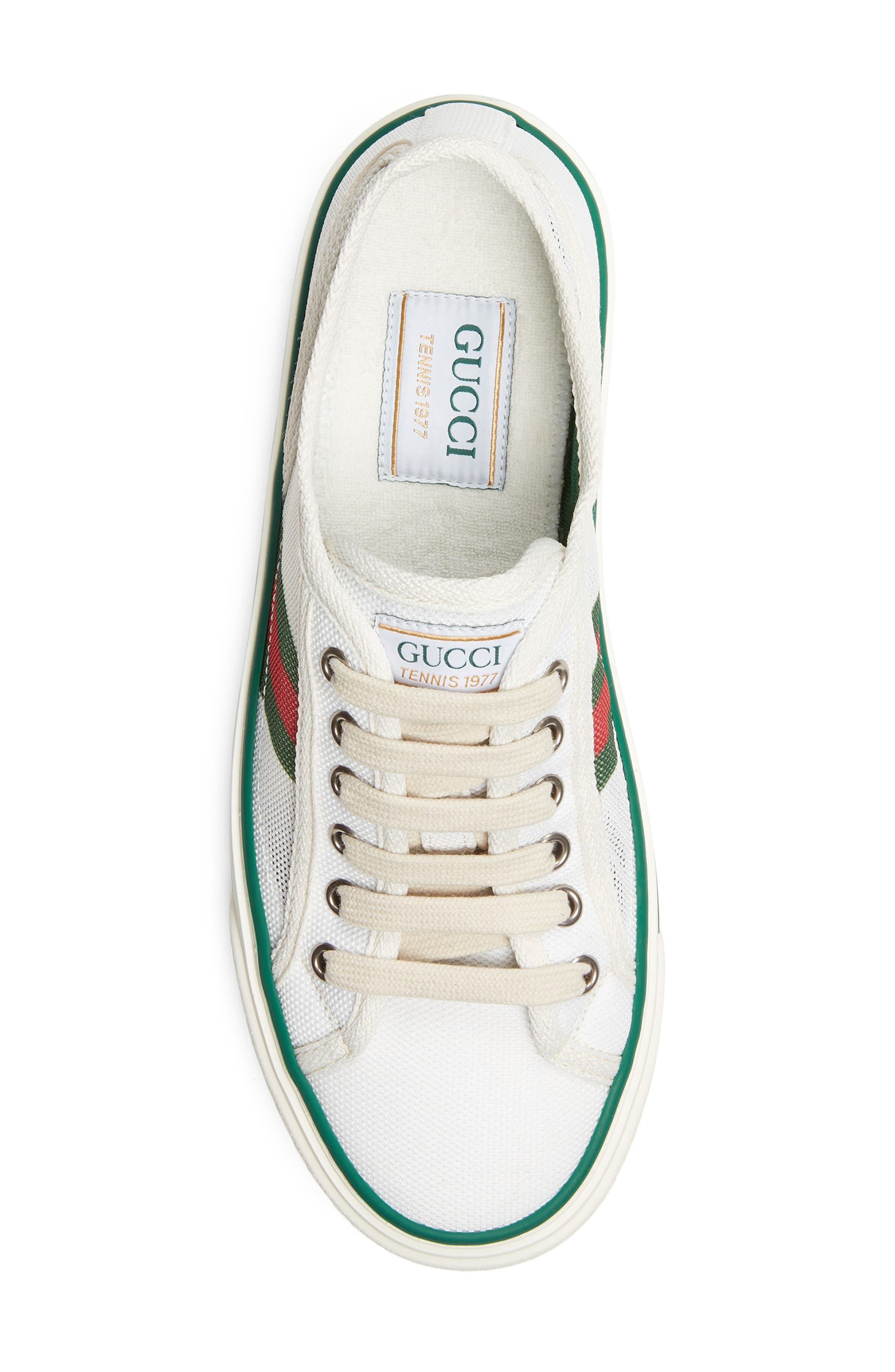 Gucci Tennis 1977 V Low Top Sneaker, Alternate, color, 