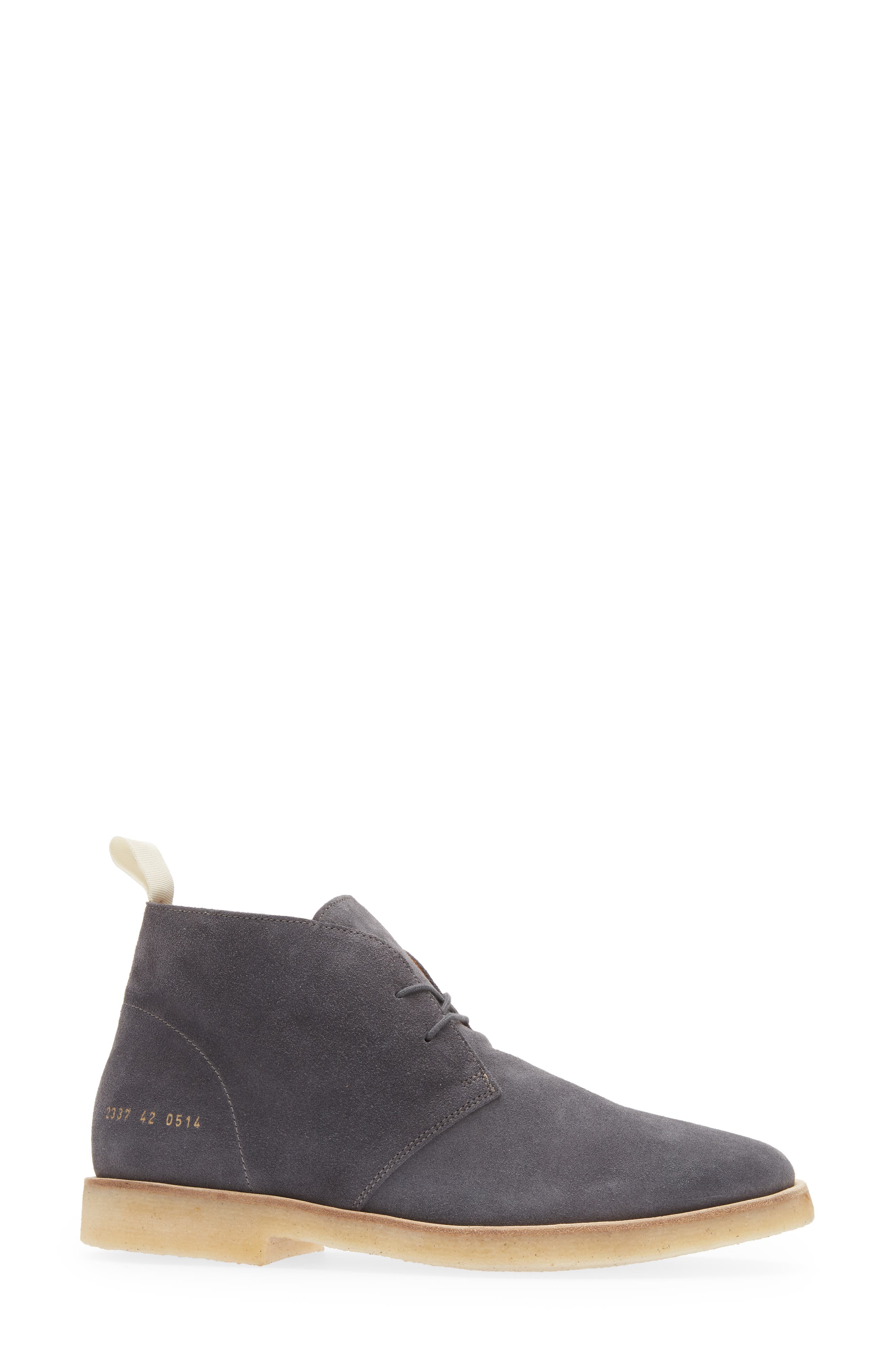 Suede Chukka Boot, Alternate, color, WASHED BLACK