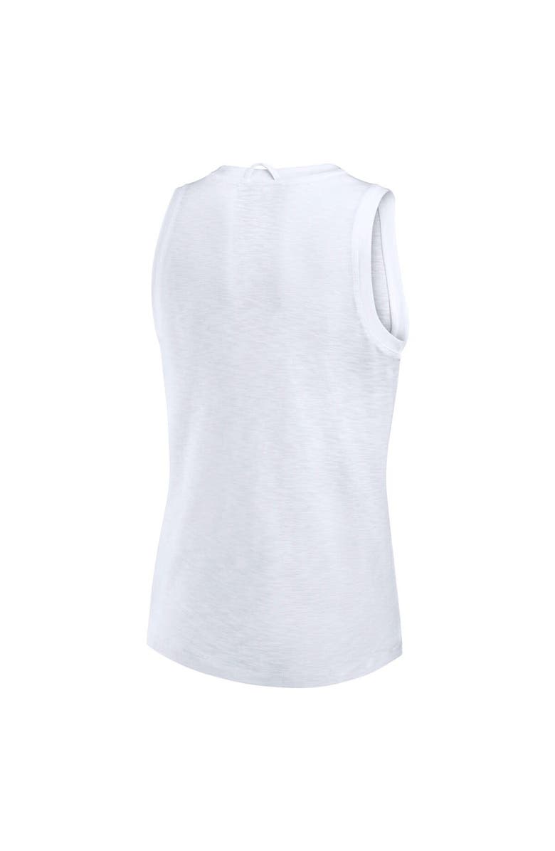 FANATICS Women's Fanatics White New York Yankees Activate Slub Tank Top, Alternate, color, 