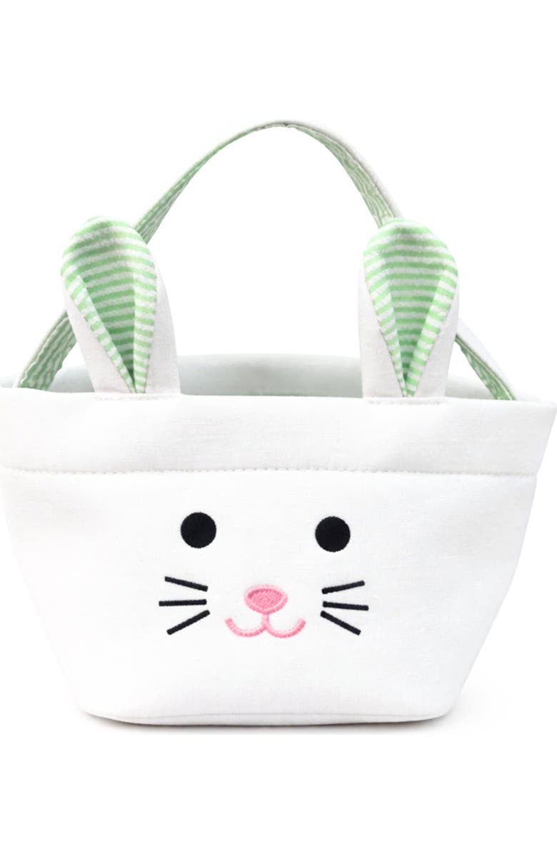 Bits & Bows Easter Bitty Bunny Basket, Main, color, Green
