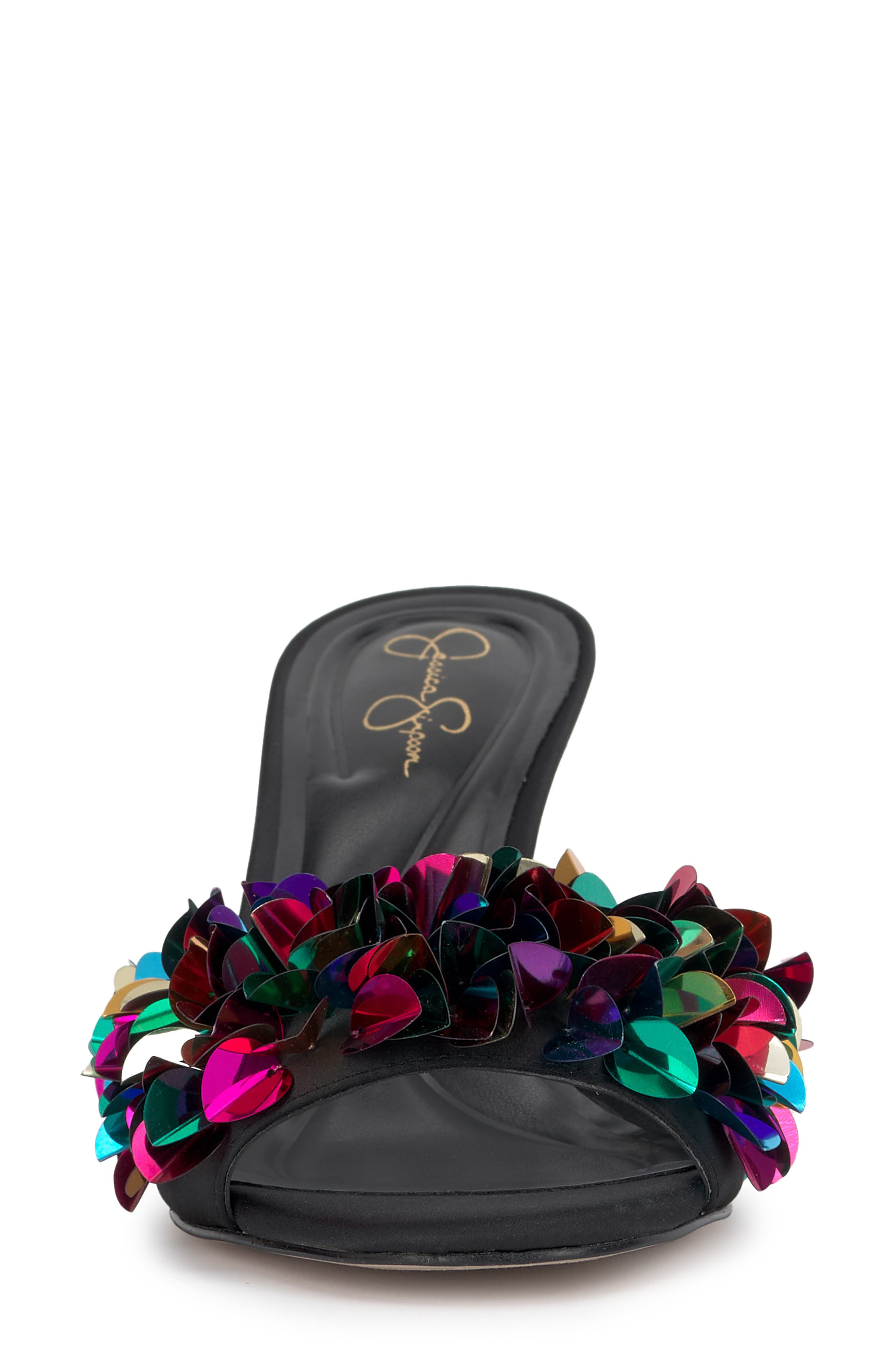 Jessica Simpson Palora Slide Sandal, Alternate, color, Black