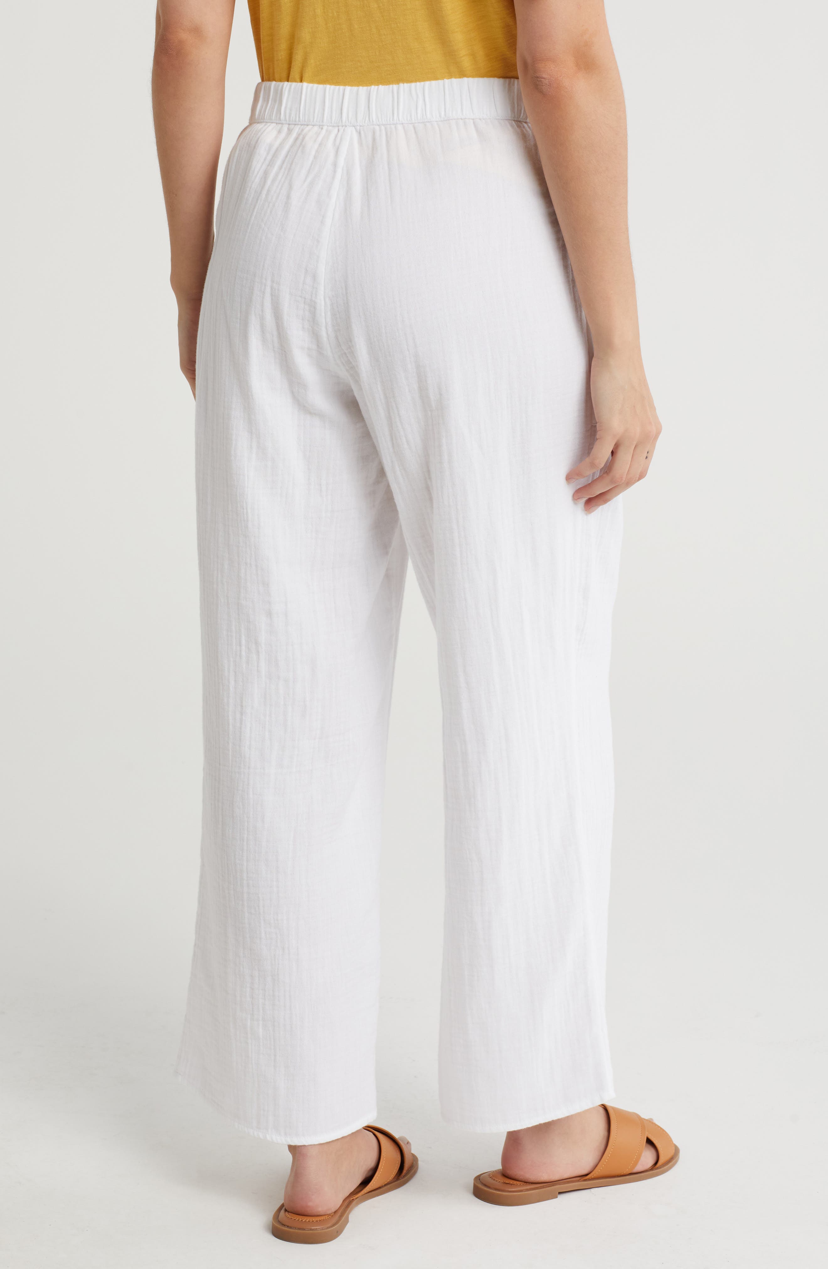 Cotton Gauze Pull-On Pants - image 4