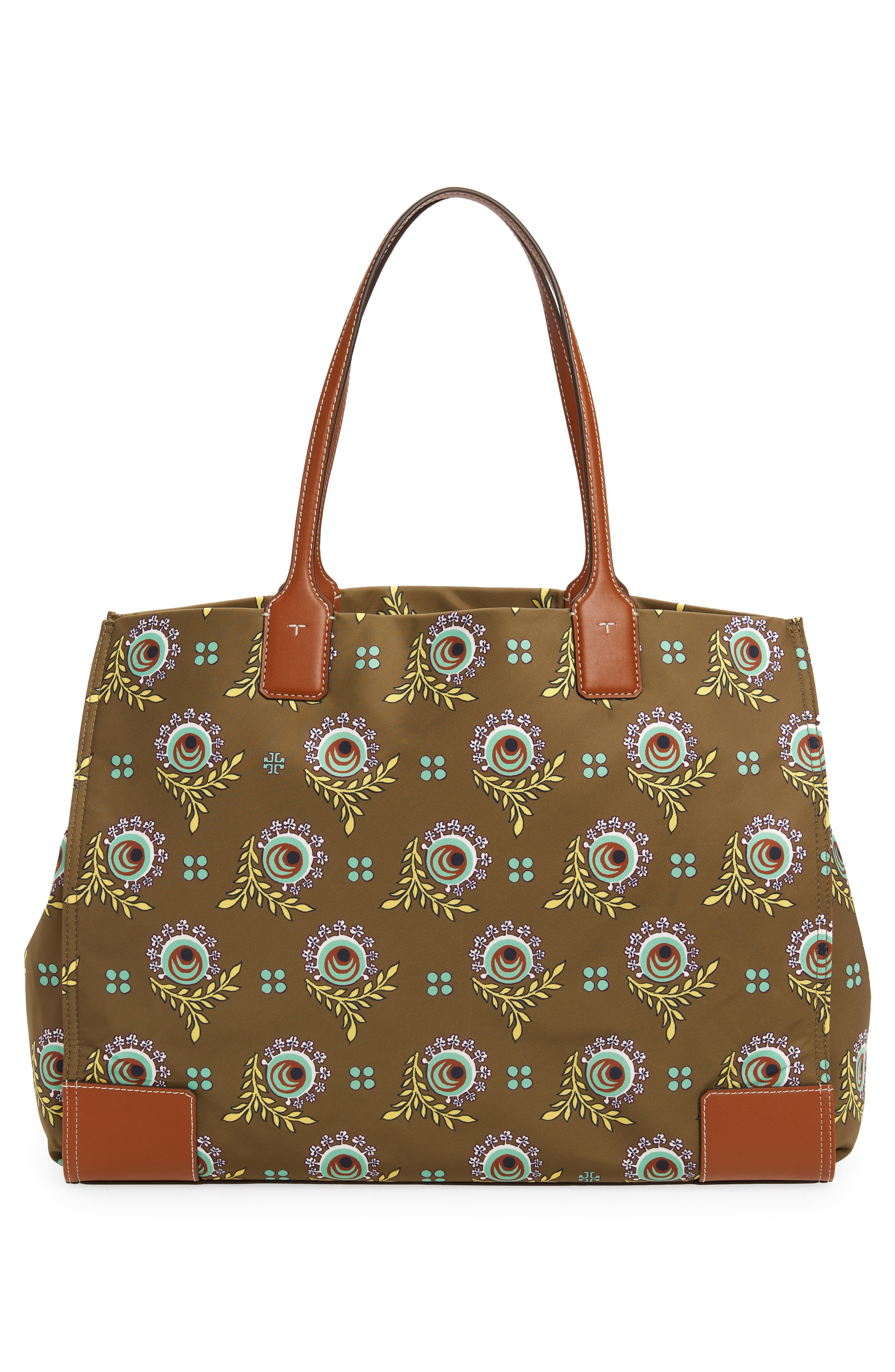 Tory Burch Ella Floral Print Tote, Alternate, color, 