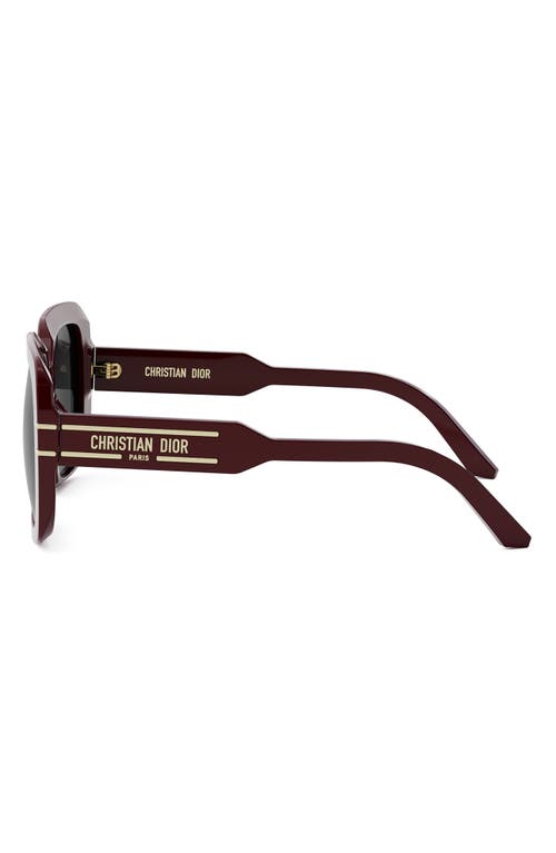 Dior 'signature S11i Square Sunglasses In Multi