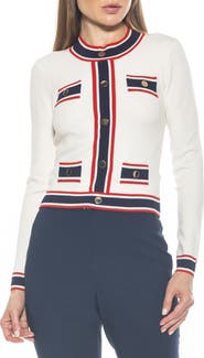 Alexia Admor Kiley Stripe Crop Sweater