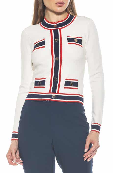 Alexia Admor Kiley Stripe Crop Sweater