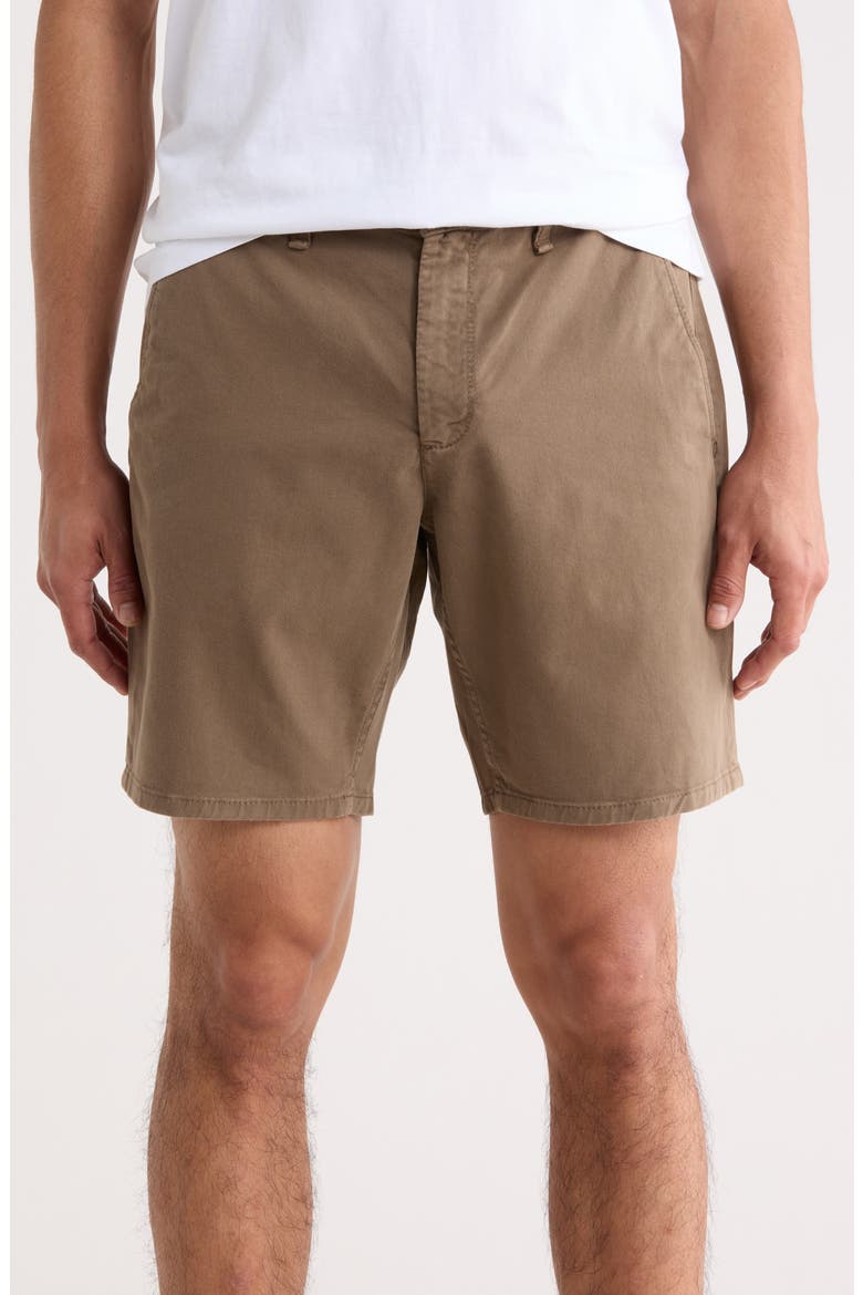 Standard Chino Shorts, Main, color, DARK STONE