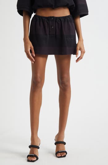 ミニスカート ALEXANDER WANG PIQUET MINISKORT Alexander Wang Piquet Miniskort (Alexander Wang/ミニスカート