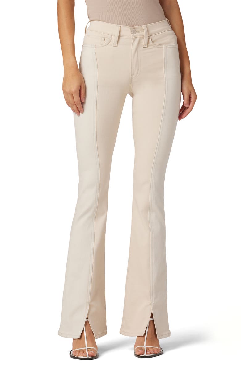 Hudson Jeans Barbara Split Hem High Waist Bootcut Jeans, Main, color, 