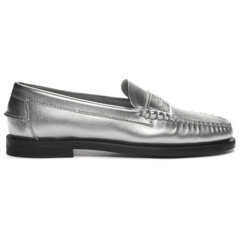 Dan Metallic Penny Loafer (Women)