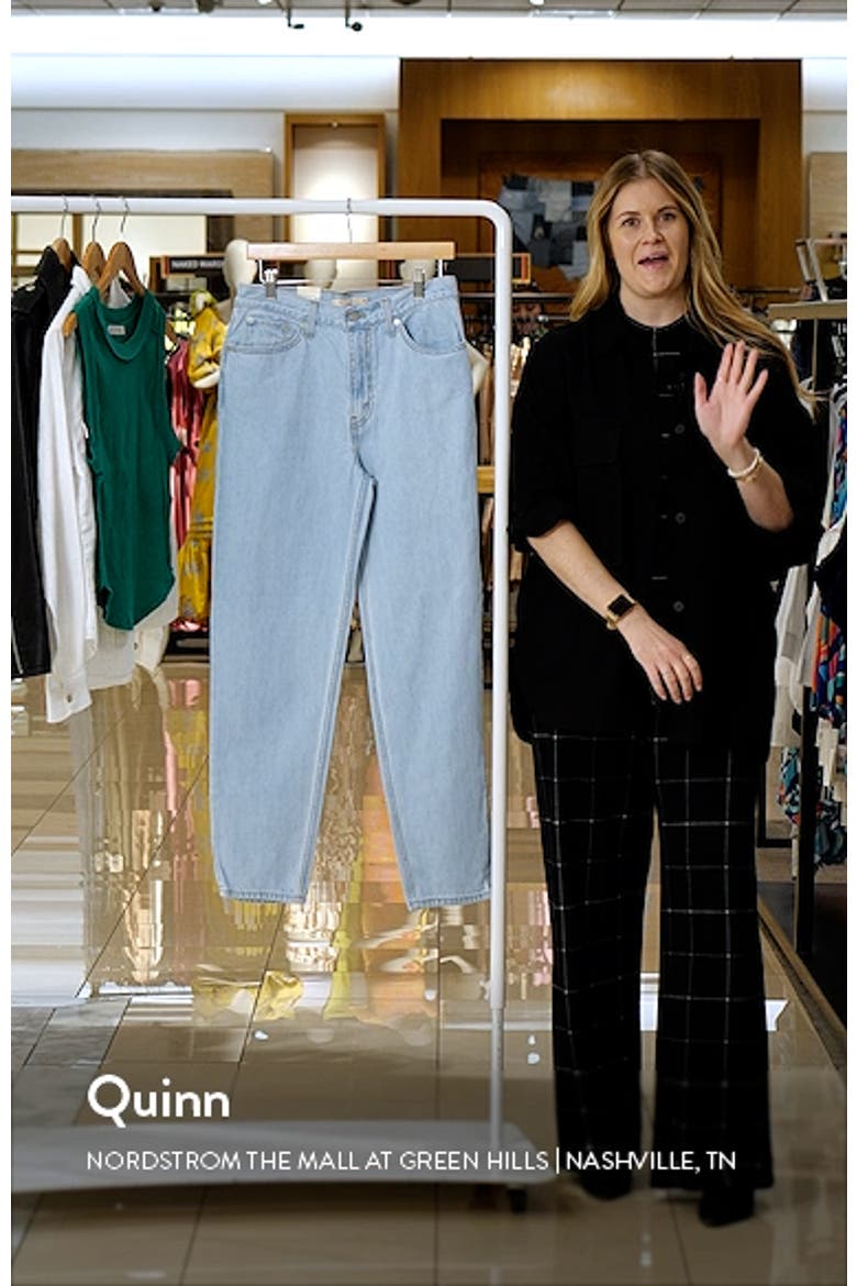 '80s High Waist Tapered Mom Jeans video