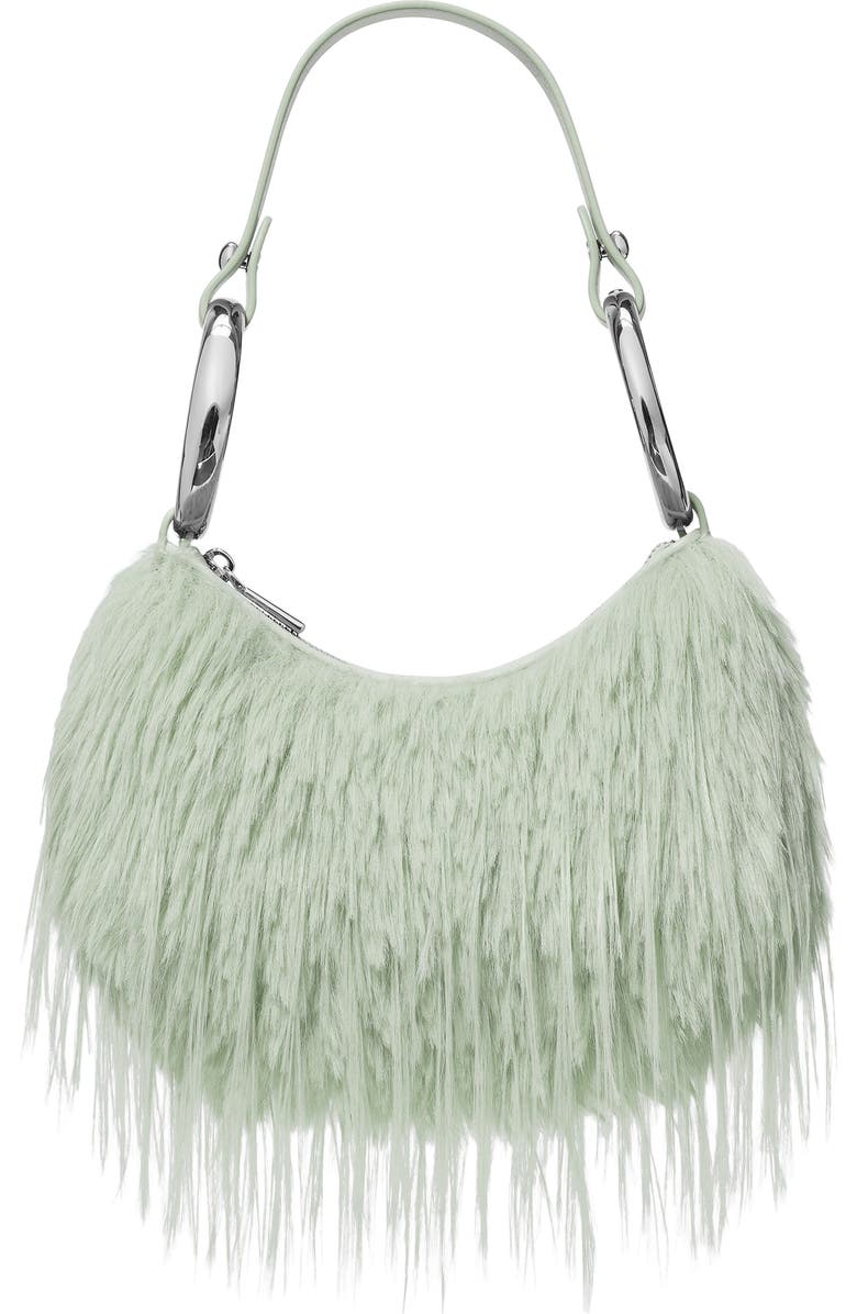 Kate Spade New York the bangle faux fur shoulder bag, Main, color,