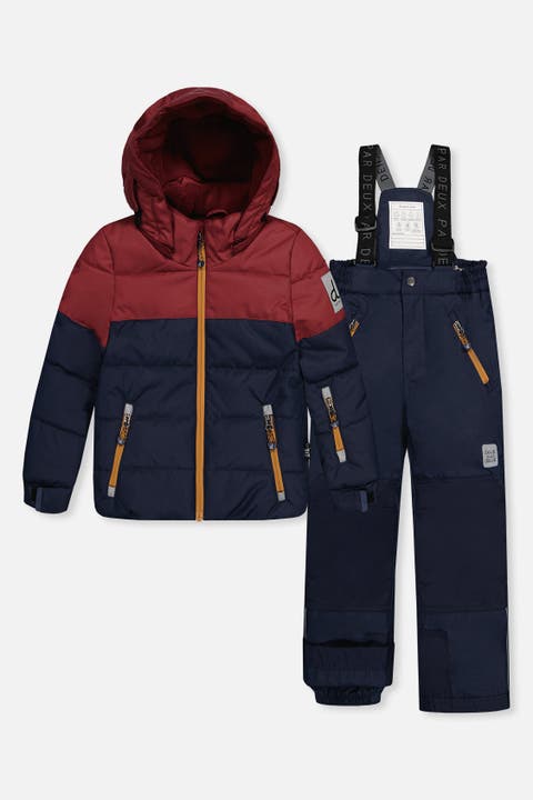 Play Jacket & Pants Fleece Neckwarmer Two Piece Snowsuit