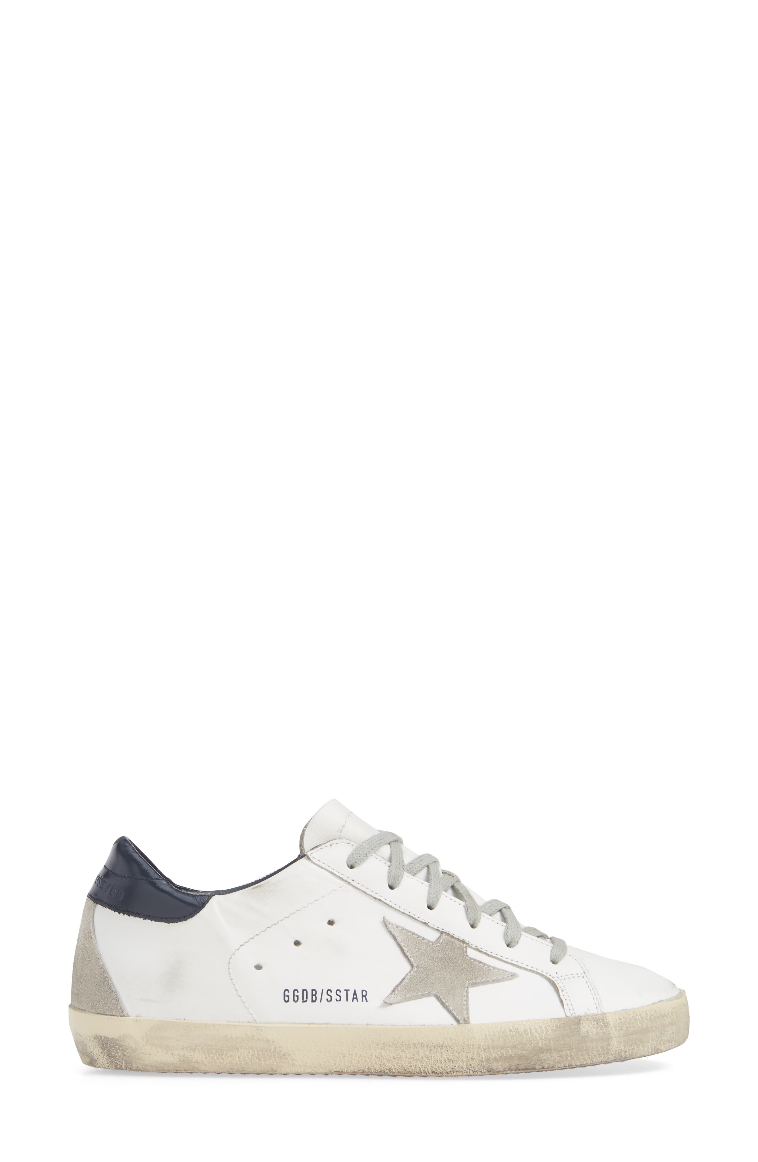 Golden Goose Superstar Low Top Sneaker, Alternate, color, 