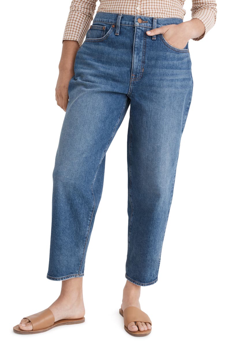 Madewell Balloon Jeans, Main, color, 