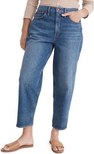 Deals NWT Madewell Balloon Fit Ellisboro Wash Denim Jeans