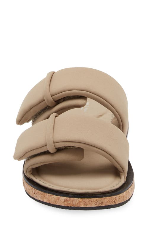 Rag & Bone Women's Parque Cork-heel Slide Sandals In Light Sand
