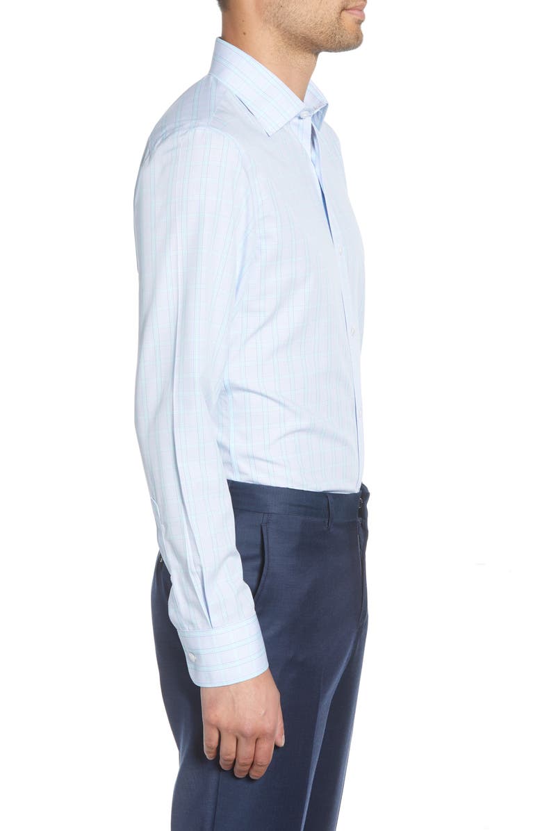 Bonobos Surfside Slim Fit Plaid Dress Shirt, Alternate, color, 