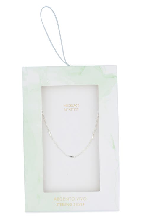 Station Bar Necklace