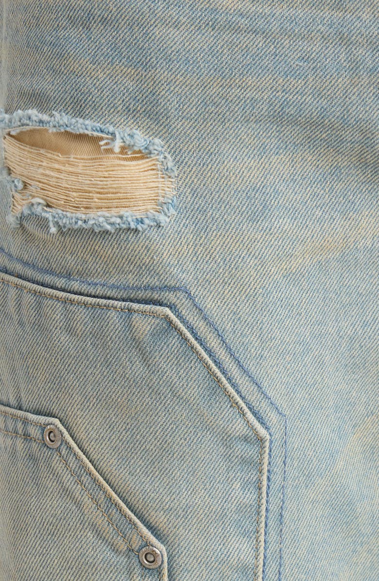 PURPLE BRAND P026 Double Carpenter Bootcut Jeans, Alternate, color, Mid Indigo