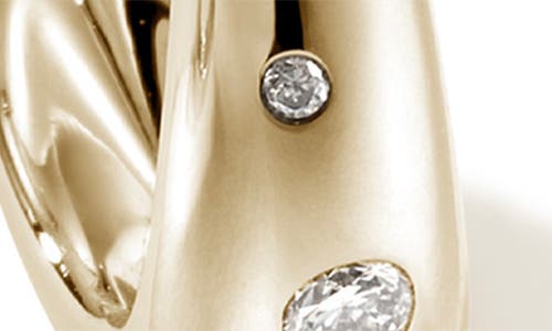 John Hardy Surf J Hoop Earring In Gold