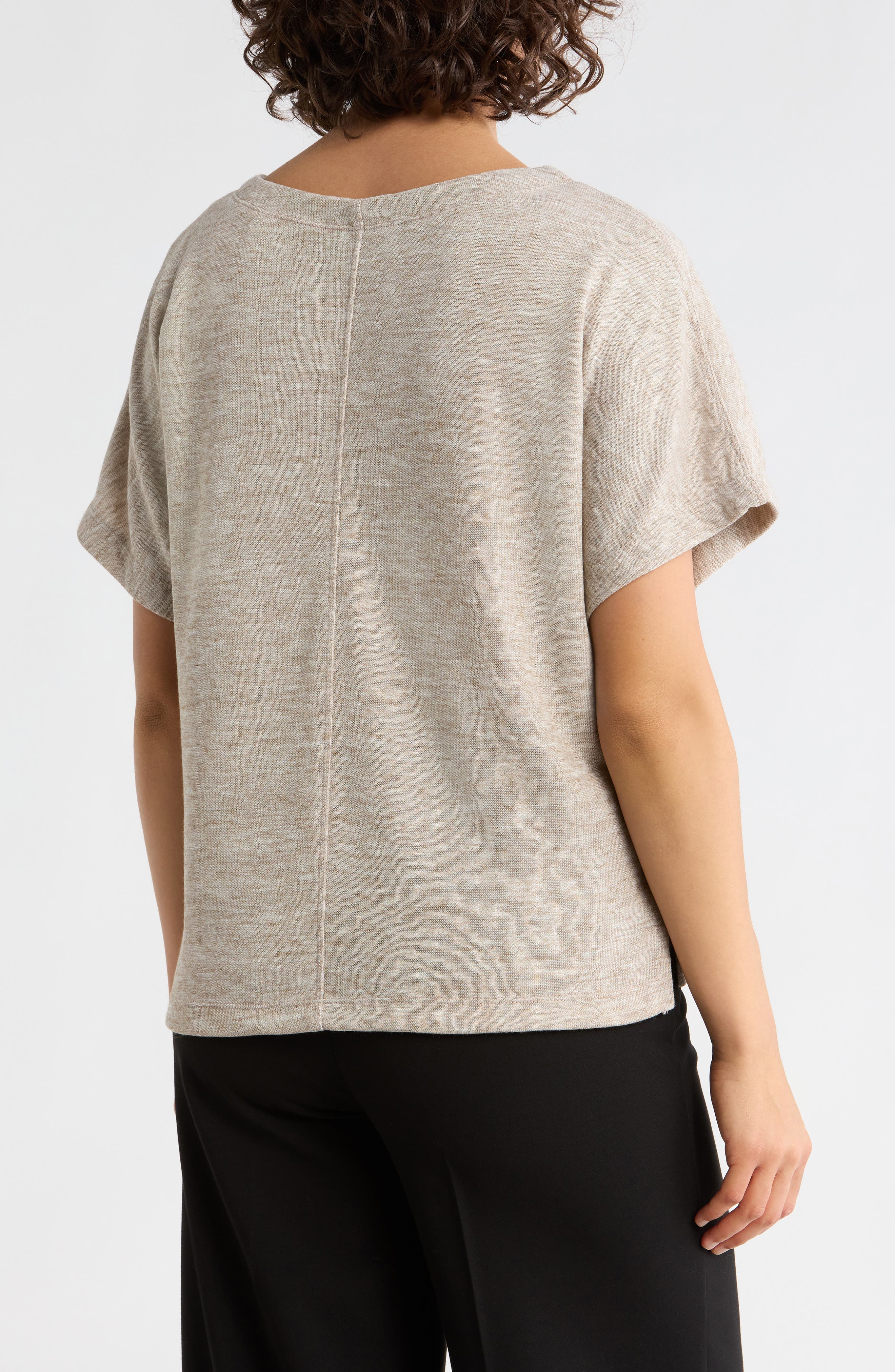 Short Sleeve Knit T-Shirt - image 4