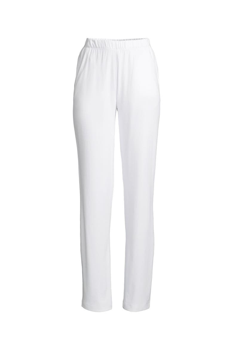 Sport Knit High Rise Pants, Alternate, color, White