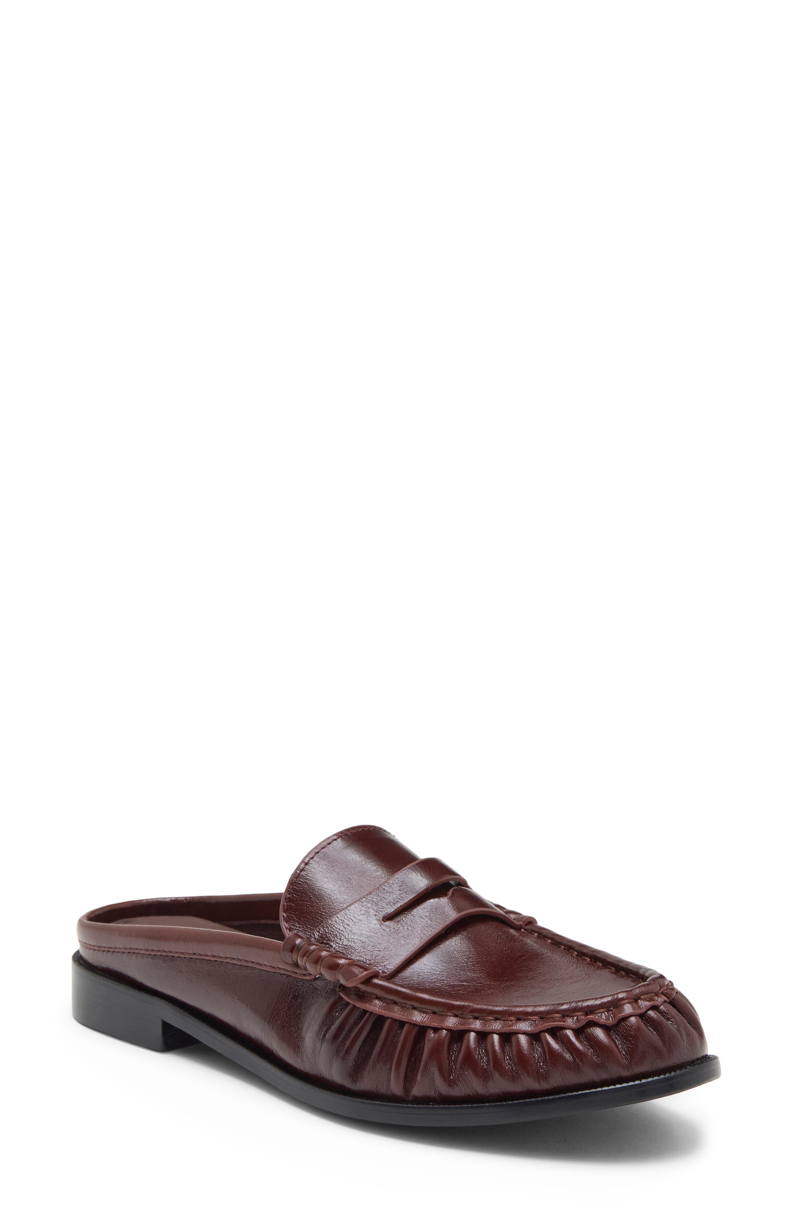 Zoomz Leather Loafer Mule