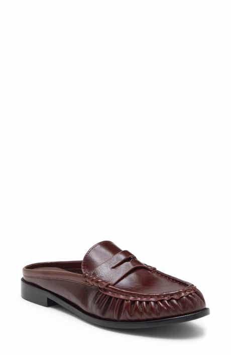 Zoomz Leather Loafer Mule