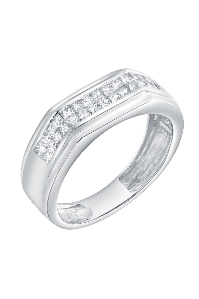 Luvian 0.50 Ct 10K Gold Diamond Band, Alternate, color, 10K White Gold