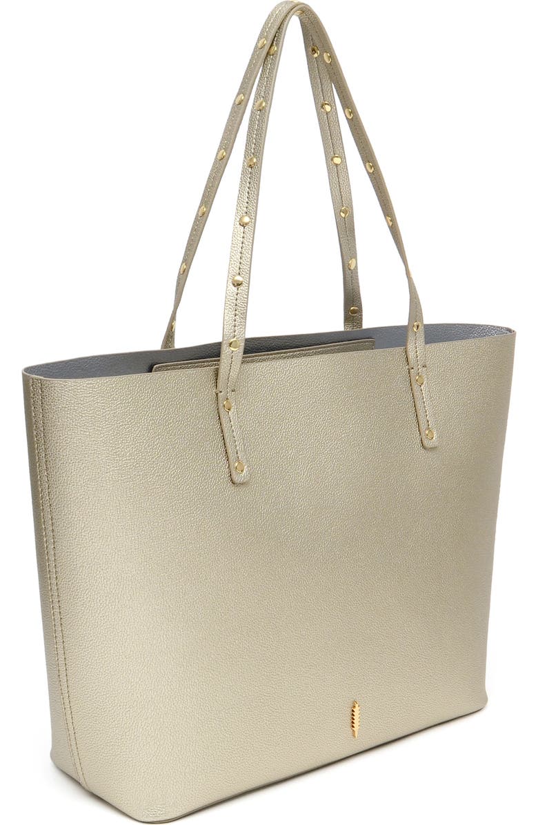 Thacker Fran Stud Leather Tote, Alternate, color,