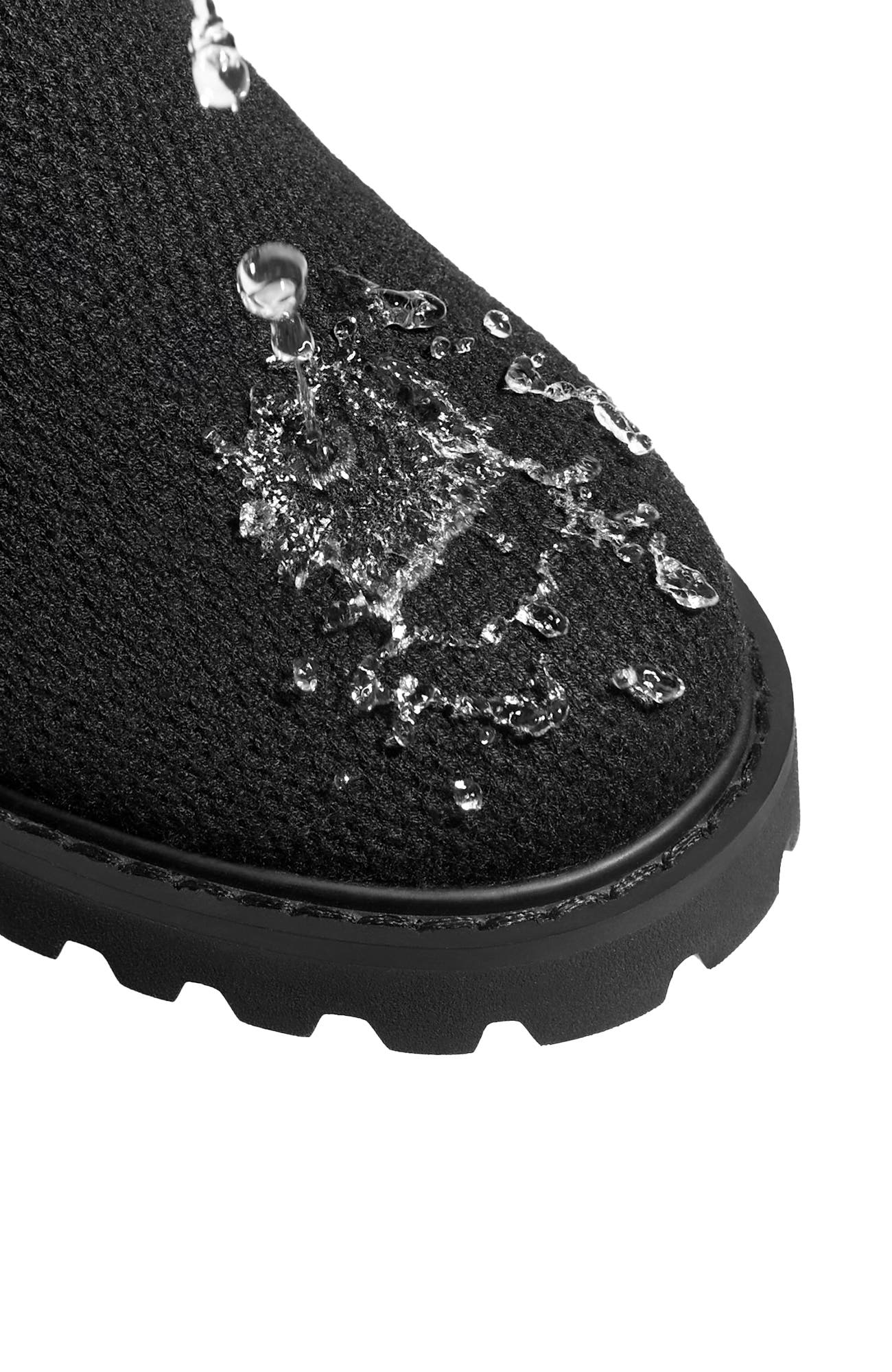 VIVAIA Round-Toe Stretchy Wool Knee-High Boots, Alternate, color, Black