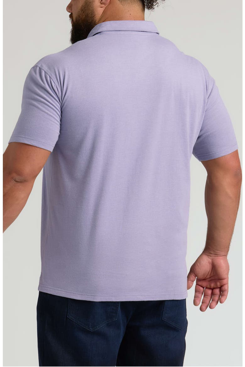 Polo, Alternate, color, HEATHER DARK ORCHID