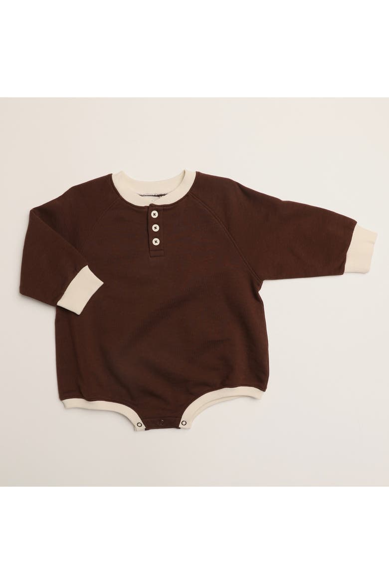 Graham Romper, Main, color, Chocolate