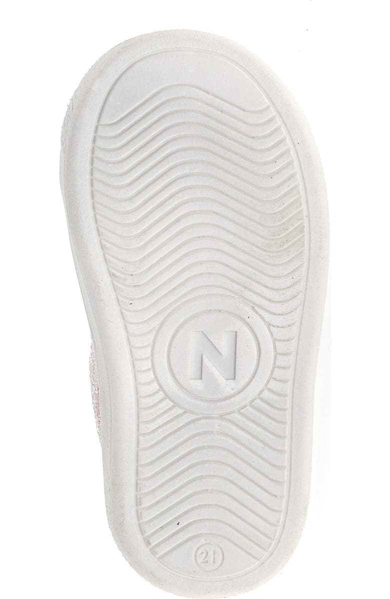 Naturino Kids' Pinn Sneaker, Alternate, color, White-Pink-Silver