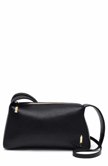 Thacker Bella Pebbled Leather Crossbody Bag