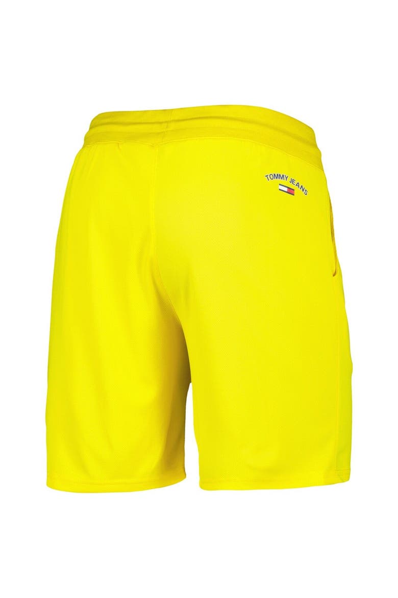 Men's Tommy Jeans Yellow Utah Jazz Mike Mesh Basketball Shorts, Alternate, color, Yellow