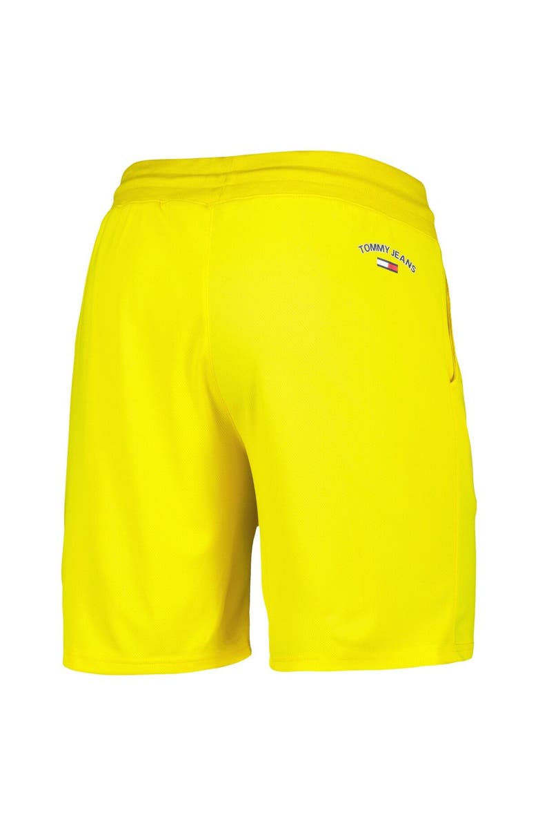 TOMMY JEANS Men's Tommy Jeans Yellow Utah Jazz Mike Mesh Basketball Shorts, Alternate, color, Yellow