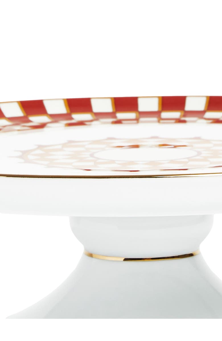 La DoubleJ Cake Stand, Alternate, color, Apollo Mattone