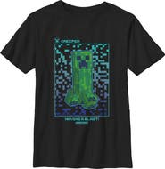MINECRAFT Boys Minecraft Creeper Having a Blast T Shirt