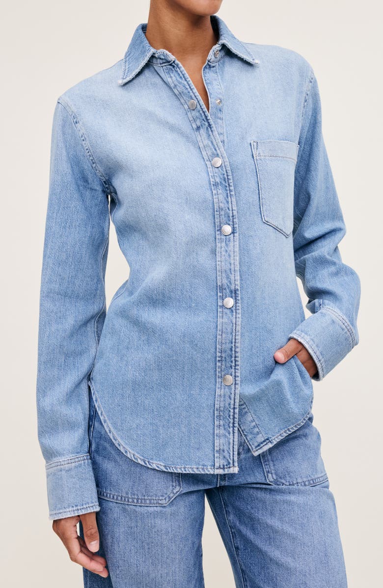 DL1961 Ines Denim Shirt, Alternate, color,